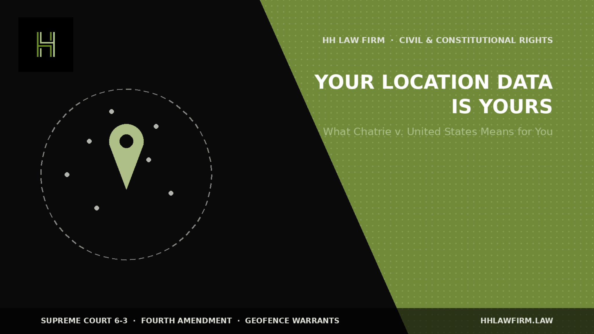 geofence warrant, Fourth Amendment privacy, location data rights
