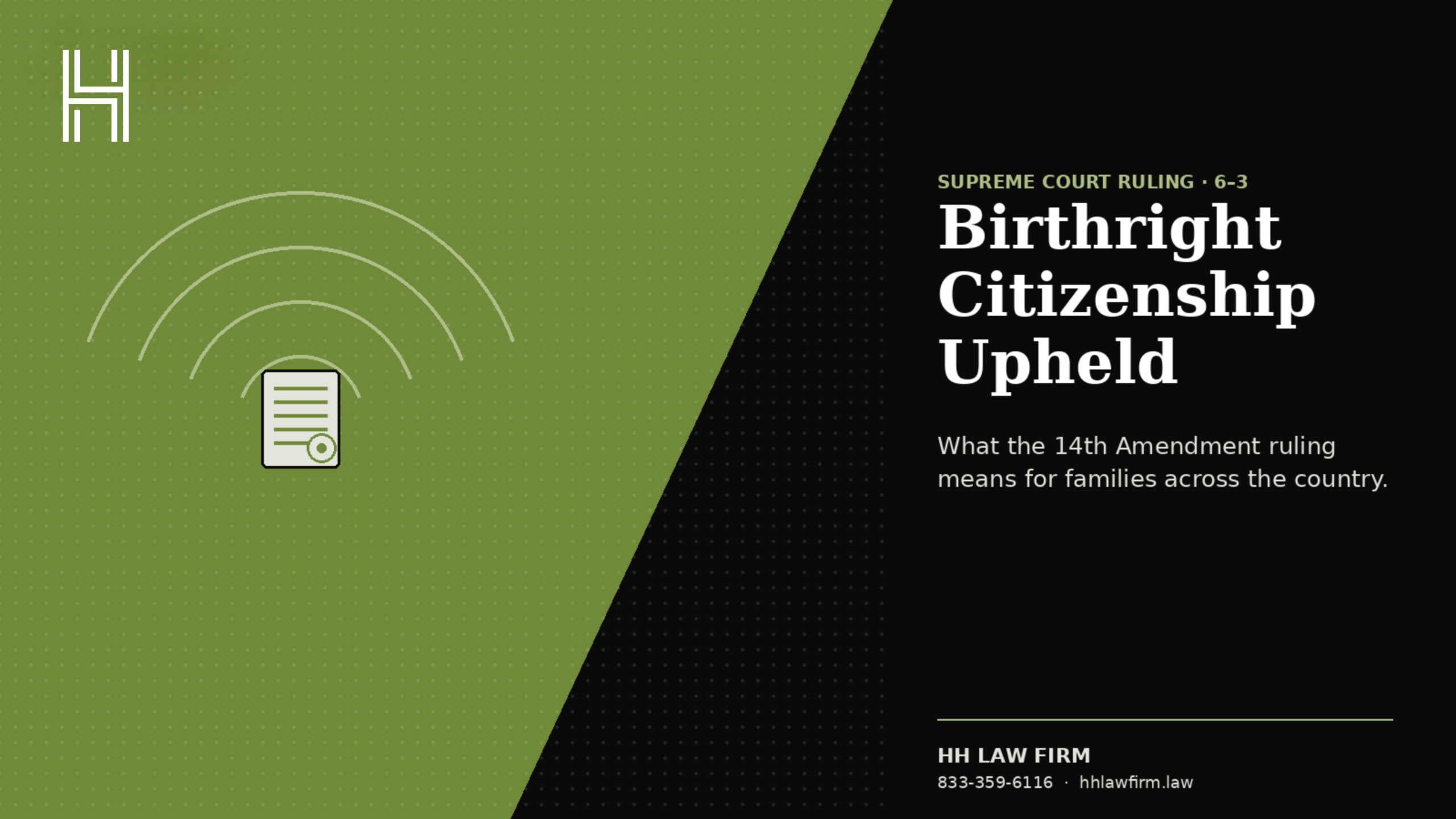 Birthright Citizenship